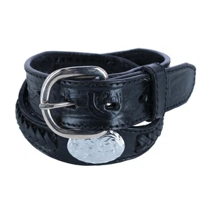 CTM Boy's Western Cowboy Hat Leather Concho Belt - Picture 1 of 6
