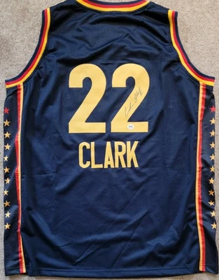 Caitlin Clark Signed Autographed Indiana Fever Custom Jersey Authenticated - Image 1 of 4