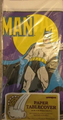 Batman 1986 54" x 82" DC Comics cubierta de mesa por único nuevo de stock Foto 1 de 4