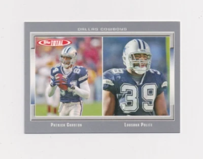 2006 Topps Total SILVER PARALLEL #221 Patrick Crayton and Lousaka Polite COWBOYS - Image 1 of 3