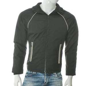 Peak Performance Men's Blouson Jacket Short Double Layered Full Zip Black Medium - Picture 1 of 6
