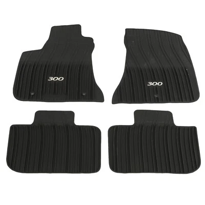 Juego de 4 alfombrillas de aguanieve Chrysler 300 2011-2023 tracción trasera solo Mopar genuino fabricante de equipos originales nuevas Foto 1 de 4