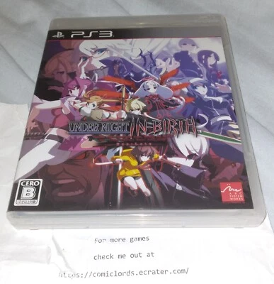 Under Night In-Birth Exe:Late (Sony PlayStation 3, 2014) PS3 Japan Import - Image 1 of 4