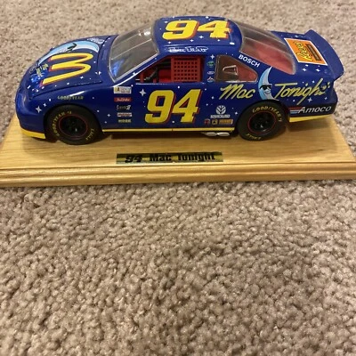 BILL ELLIOTT 1997 MAC TONIGHT THUNDERBIRD 1/24 With Wood Mount - Image 1 of 3