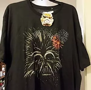 Star Wars Darth Vader Fireworks Herren T-Shirt Gr. M - Bild 1 von 1