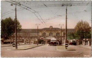 CPSM - LYON - Gare Perrache. Busabfahrt, Linie 7, Cours de Verdun. - Bild 1 von 1