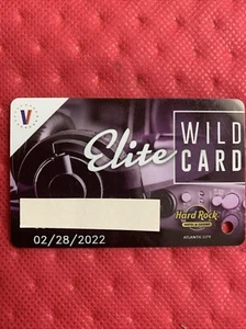 Hard Rock Hotel & Casino Rock Elite Veterans Wild Card Exp 2/2022 - Picture 1 of 2