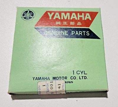0.25 O/S 1st Oversize NOS Piston Rings 1976 Yamaha YZ175 1L8-11611-10-00 - Изображение 1 из 4