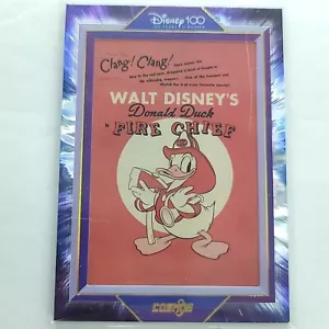 Donald Fire Chief 2023 Kakawow Cosmos Disney 100 All Star Movie Poster 056/288 - Picture 1 of 4
