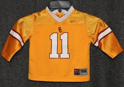 CAMISETA NIKE TEAM NCAA UNIVERSIDAD DEL SUR DE CALIFORNIA 18 MESES - DORADA - 11 Foto 1 de 4
