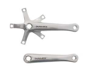 Shimano Dura-Ace FC-7701/7703 Crankset 175mm 130 BCD 5 Bolt NO RINGS Road Bike - Picture 1 of 4