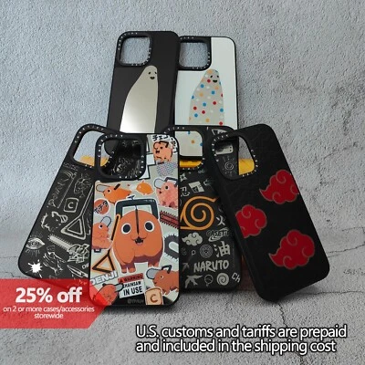 Funda Espejo Anime Casetify para iPhone 13-17 MagSafe opcional y Soporte Foto 1 de 4