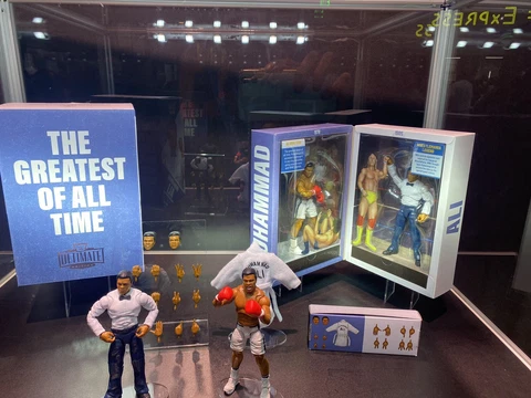 WWE Ultimate edition Muhammad Ali Action Figure Set SDCC IN HAND FAST SHIPPING Cover
