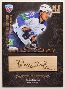 2012-13 KHL Gold Collection Gamemakers Gold #GAM-064 Petr Koukal #/25