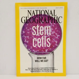 National Geographic Stem Cells How Far Will We Go? July 2005 Magazine - Imagen 1 de 1