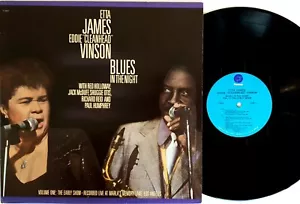Etta James, Eddie "Cleanhead" Vinson-Blues In The Night LP 1986 Fantasy F-9647 - Picture 1 of 3
