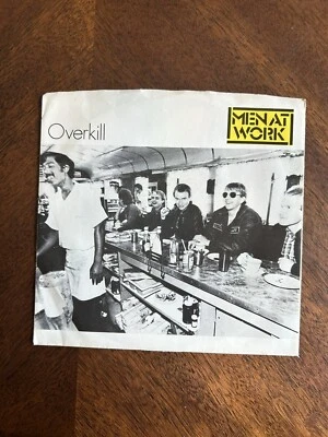 Men At Work, Overkill / Till The Money Runs Out, 7" 45rpm, Vinyl - Image 1 of 4