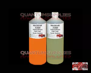 MOULDCRAFT A3000 120g ORANGE SCHNELLGUSS Polyurethan flüssig Kunststoffgussharz - Bild 1 von 1