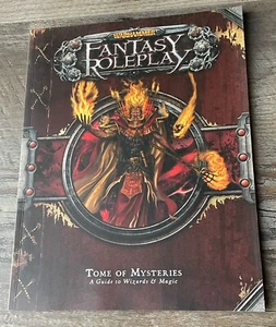 Warhammer Fantasy Roleplay: 2009 Tome of Mysteries Wizards Magic WHF01 FF Games - Picture 1 of 3