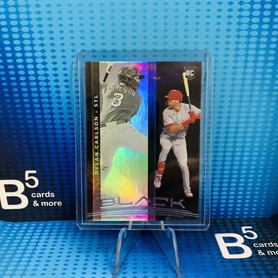 2021 PANINI Chronicles BLACK Dylan Carlson RC #2 Cardinals - Image 1 of 2