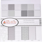 Ella & Viv By  (Elllx) 50 Shades Scrapbook Collection Kit, Multi Color Palette,