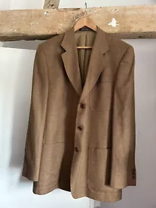 Blazer Chaqueta Deportiva Vintage DAKS Forrada 40T Lana Lino Seda DAKS Jermyn Street - Imagen 1 de 24