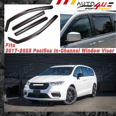 Солнцезащитный козырек на вентиляционную решетку окна для Chrysler Pacifica 2017-2025 годов выпуска - Изображение 1 из 4