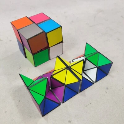 California Creations Amazing Star Cube: rompecabezas geométrico transformador de 2 piezas Foto 1 de 4