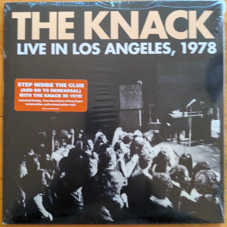 THE KNACK - Live in Los Angeles 1978 - LE RSD 2012 10" Red/Yellow Vinyl EP MINT - Image 1 of 2