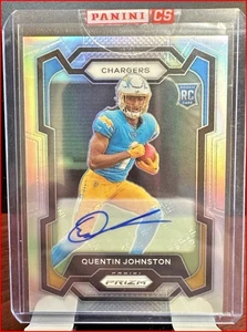 Panini Prizm Quentin Johnson Silver Prizm Auto Rookie (RC) 2023 Panini sellado - Imagen 1 de 2