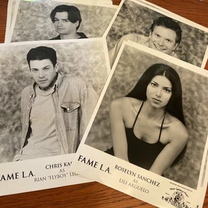 Fame LA TV Series 1997 Press Kit Photograph Lot Christian Kane Roselyn Sanchez - Picture 1 of 9