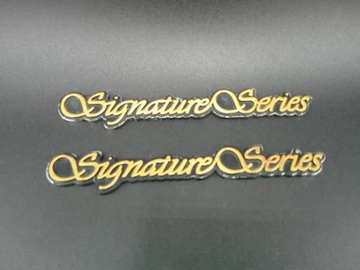 Lincoln OEM Signature Series Emblem Badge Pair 3W6Z-16287-AA 3W6Z-16287-BA - Image 1 of 4