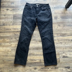 Warp + Weft Mens AMS Amsterdam Slim Black Stretch Denim Jeans Size 30x30 - Picture 1 of 7