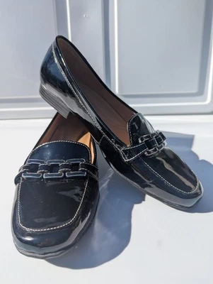 Туфли-лодочки Naturalizer Kiki женские размер 9 1/2 N - черные искусственная лакированная кожа - комфорт - Изображение 1 из 4