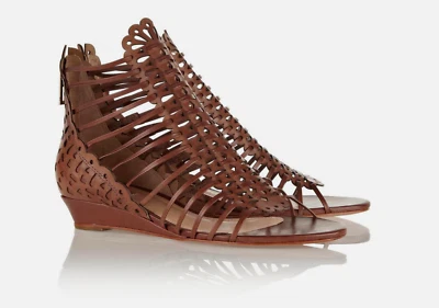 Sandalias de gladiador de cuero marrón Schutz 'Freida' Foto 1 de 4