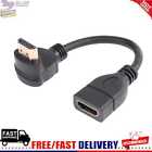 15Cm 90 Degree Elbow Hdmi-Compatible Male Port To Hdmi-Compatible Female Port Ex