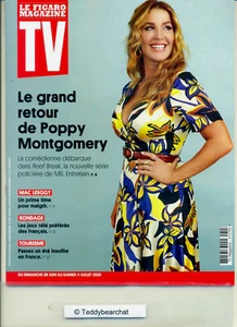 TV MAGAZINE LE FIGARO ~ POPPY MONTGOMERY Reef Break Juillet 2020 NEW ©TBC - Picture 1 of 1