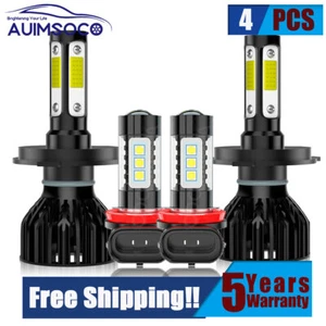 For Honda HR-V 2016-2018 9003/H4 H11 LED Headlight Kit Bulbs 8000K White 24000LM - Picture 1 of 16
