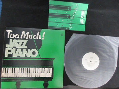 Too Much Jazz Piano Japan Promo only Vinyl LP Sonny Clark Monk Keith Jarrett Bud - Image 1 of 4