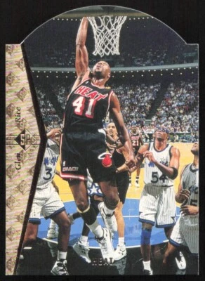 1994-95 SP Basketball Card Die Cut Glen Rice #D96 Miami Heat - Image 1 of 2