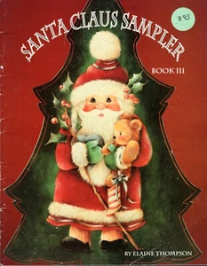 Patrones de pintura decorativos de Papá Noel Sampler Book 3 de Elaine Thompson - Imagen 1 de 7