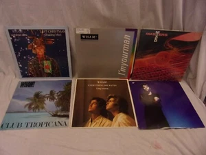 Lot of 12 George Michael/WHAM Vinyl Records Covers Good LP's VGC - Picture 1 of 8