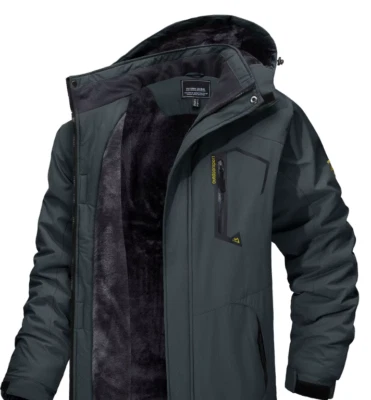 Winterjacke Softshell Skijacke wasserdicht Regenjacke Schneejacke Funktionsjacke - Bild 1 von 4