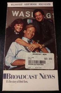 BROADCAST NEWS / VHS / PLAY-TESTED / WILLIAM HURT, HOLLY HUNTER - Picture 1 of 6