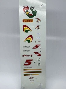 HO Scale Slot Car Water Slide Decal, Silk Screen w/ White NOT A COPY - NEW - Picture 1 of 1