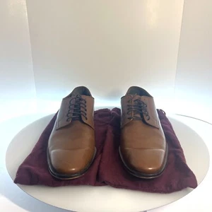 Mens BRUNO MAGLI brown leather oxfords shoes sz. 13 - Picture 1 of 24