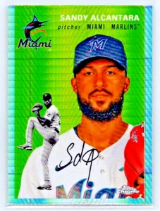 2023 Topps Chrome Platinum Anniversary Prism Refractors #219 Sandy Alcantara - Imagen 1 de 2