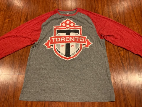 Adidas Men’s Toronto FC Soccer Long Sleeve Raglan Jersey Shirt XXL 2XL MLS Cover