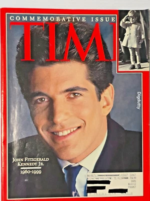 TIME Magazine Commemorative Issue JFK Jr, July 26 1999 Family Tree Photos - Image 1 of 4