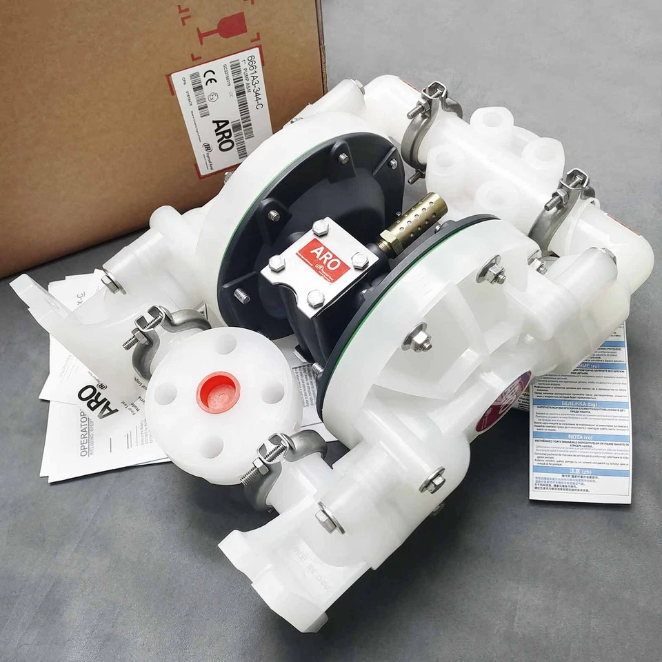 New 1" PP Air Operated Diaphragm Pump for Ingersoll Rand Aro 6661A3-344-C - Image 1 of 4